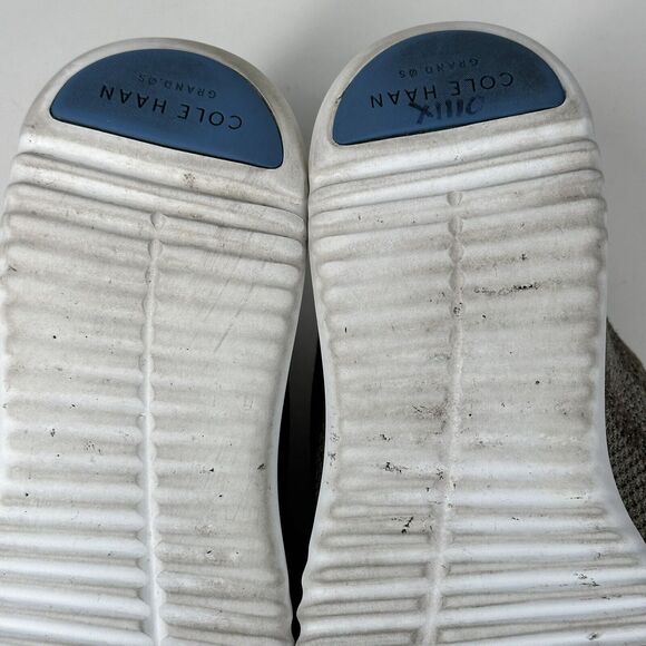 Cole Haan Shoes Mens Size 9.5 2.ZeroGrand Stitchlite Grey Wingtip Oxfords C26927 - Picture 12 of 15